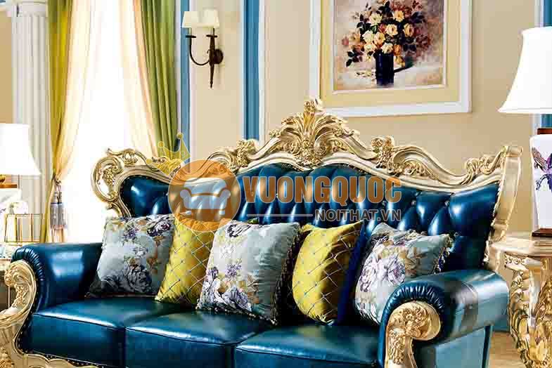 Bộ sofa phòng khách tân cổđiển sang trọng cao cấp LF927-2083-2